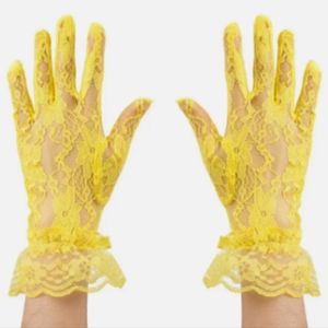Beloved Millinery Feminine Lace Gloves Gathered Wrist Tea Brunch Church and more